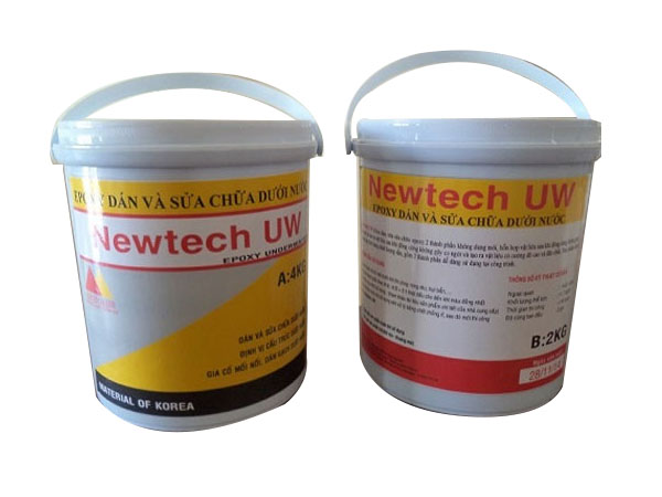 Newtech UW – vữa Epoxy sửa chữa dưới nước